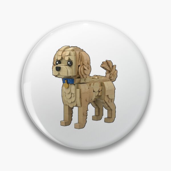 Item preview, Toy Block Maltipoo – Fluffy Curly Brick Puppy designed and sold by BrickDog.