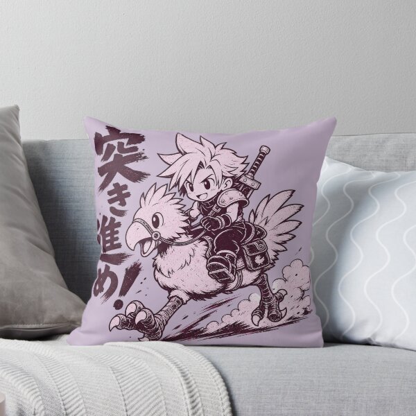 Item preview, Chibi Anime Warrior Riding Fantasy Bird designed and sold by AwesomeBeyondLimits.