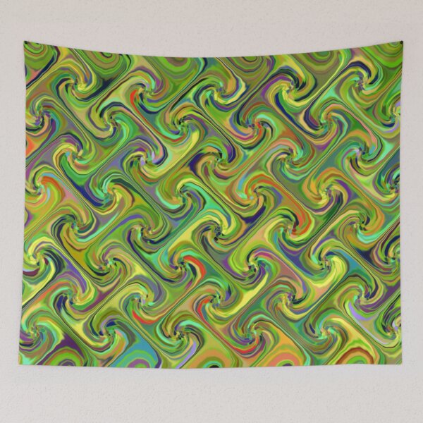 Item preview, Swirling streams of color in rhythm designed and sold by Sigtrix.
