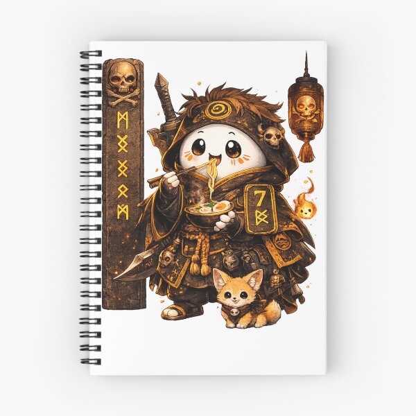 Item preview, Samurai Ghost Chibi Halloween 7 designed and sold by Red66circle.