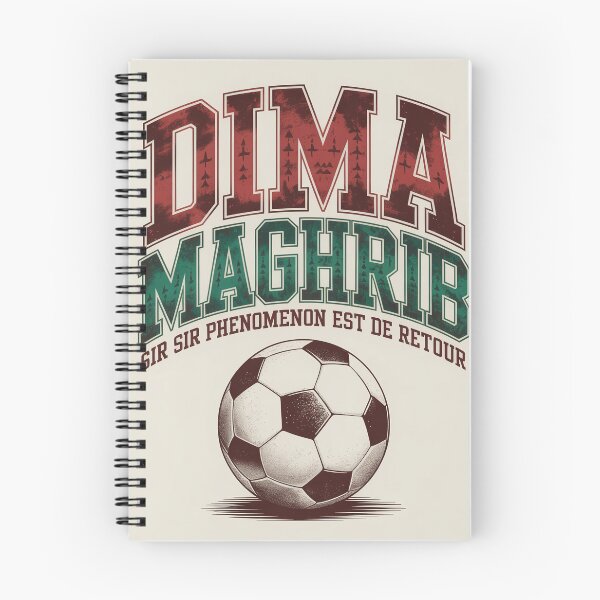 Item preview, Morocco Dima Maghrib Always Morocco Atlas Lions World Cup 2026 - Moroccan Darija Streetwear Vintage Football Design designed and sold by SofDelAtlas.