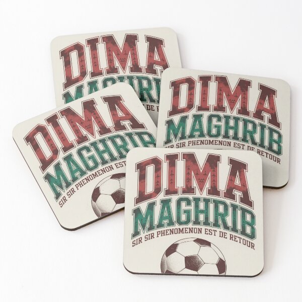 Item preview, Morocco Dima Maghrib Always Morocco Atlas Lions World Cup 2026 - Moroccan Darija Streetwear Vintage Football Design designed and sold by SofDelAtlas.
