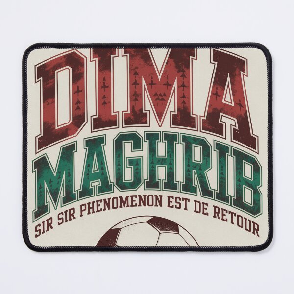 Item preview, Morocco Dima Maghrib Always Morocco Atlas Lions World Cup 2026 - Moroccan Darija Streetwear Vintage Football Design designed and sold by SofDelAtlas.