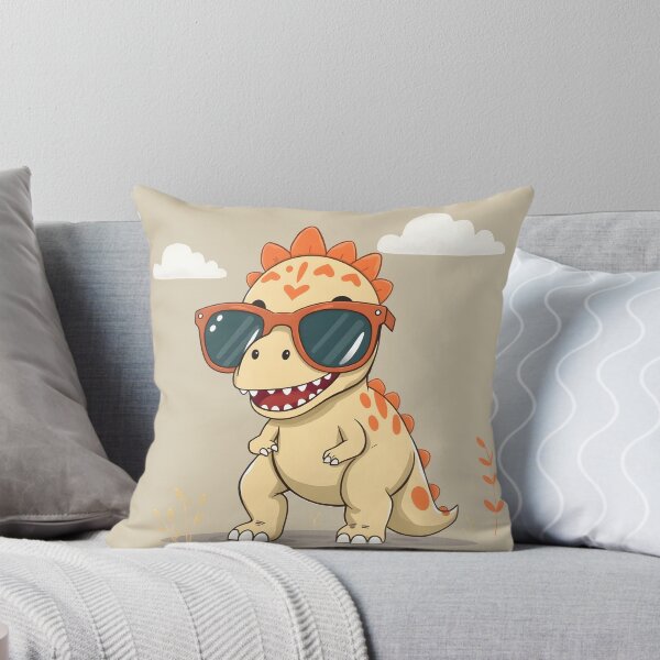 Item preview,  Cool Dinosaur with Sunglasses - Funny Cute Kids' T-Rex Dino Cartoon designed and sold by Amplify-n-Co.