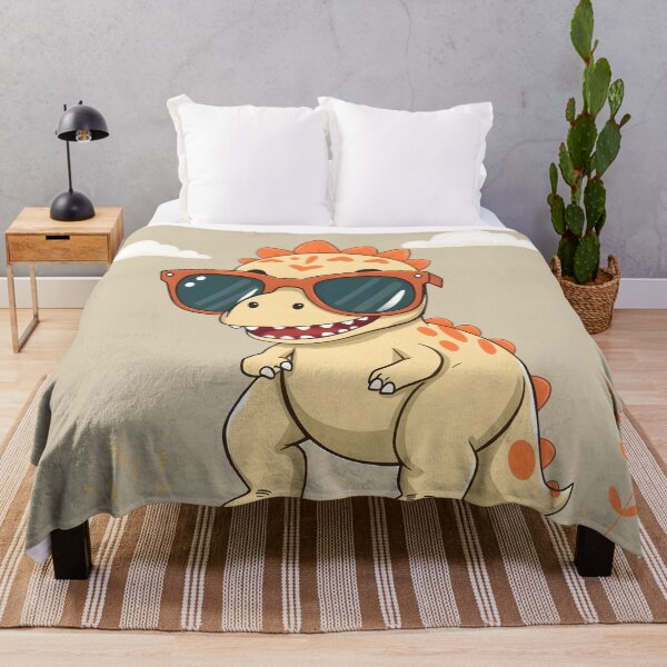 Item preview,  Cool Dinosaur with Sunglasses - Funny Cute Kids' T-Rex Dino Cartoon designed and sold by Amplify-n-Co.