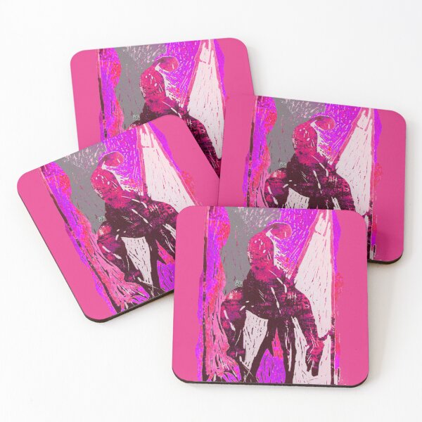 Item preview, Don Quijote (Original Linocut by ACCI) designed and sold by VanyssaGraphics.