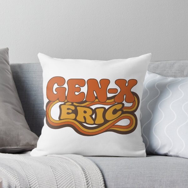 Item preview, Gen X Eric – Retro Vintage GEN-X Design designed and sold by digital.stickerperso.com.