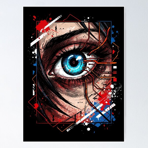 Item preview, Signalis PS1 Throwback Survival Horror Aesthetic Portrait designed and sold by Senpaiwaves.