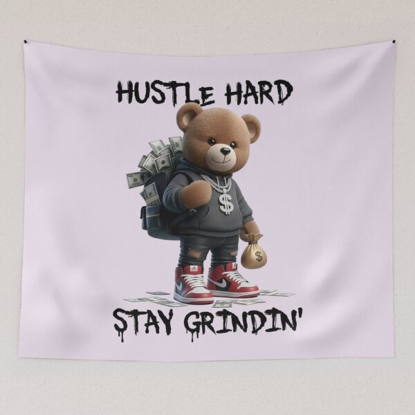 Item preview, Hustle Hard Stay Grindin designed and sold by Aise06.