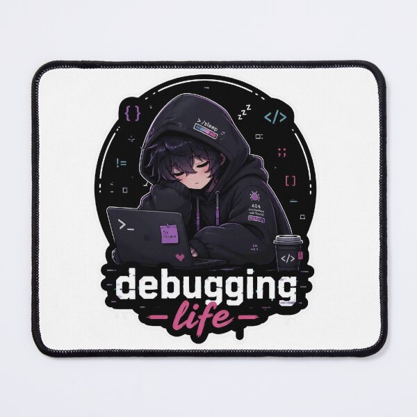 Item preview, Debugging life sticker designed and sold by naruto4925.