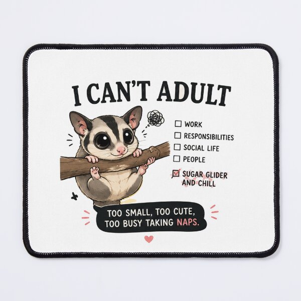 Item preview, i can't adult too small, too cute, too busy taking naps designed and sold by bandarartisan.