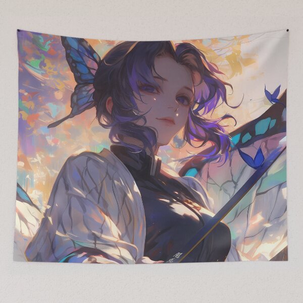 Item preview, Shinobu Kocho Demon Slayer Butterfly Serenity designed and sold by riadjamai.