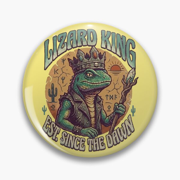 Item preview, Lizard King Vintage Desert Reptile designed and sold by artofayaz.