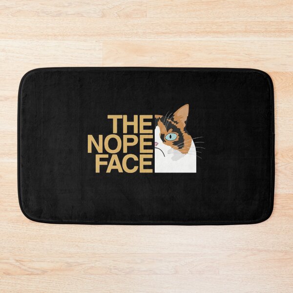 Item preview, The Nope Face Funny Calico Cat designed and sold by dudelinart.
