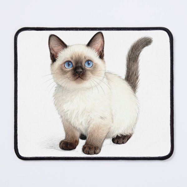 Item preview, Happy siamese kitten designed and sold by T's&such.