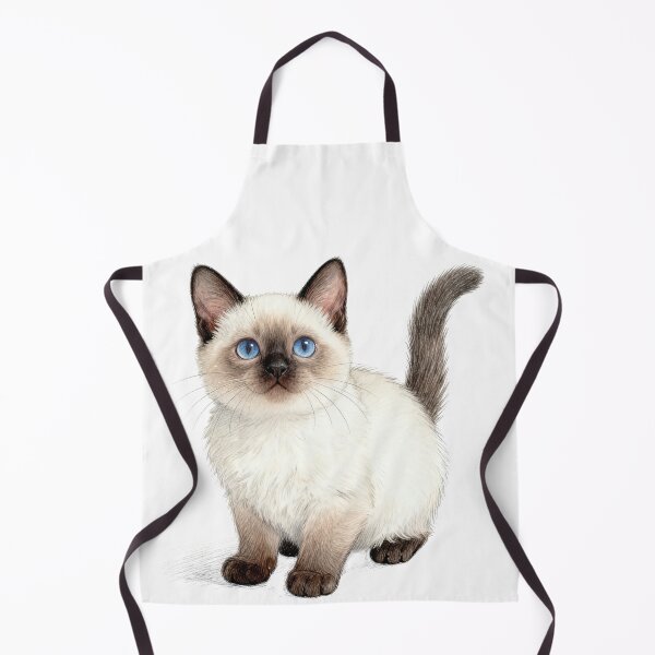 Item preview, Happy siamese kitten designed and sold by T's&such.