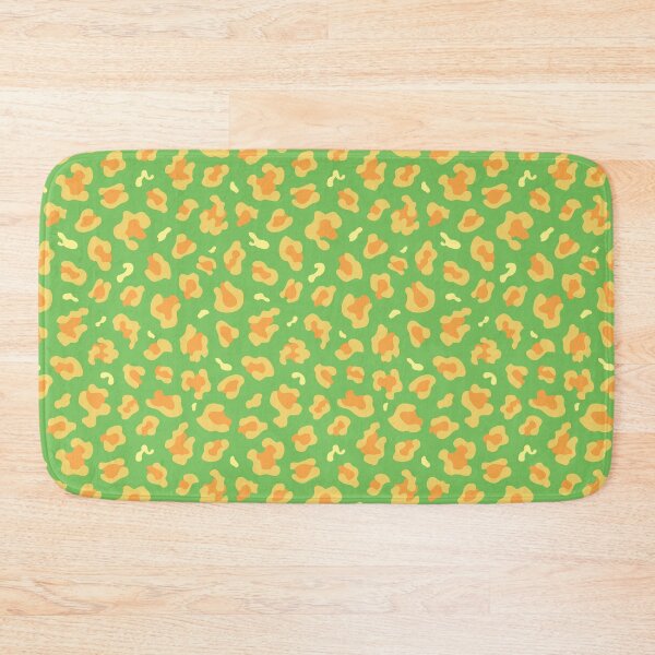Item preview, Leopard Print 2 - Pineapple & Bright Jungle Green designed and sold by Daniel Bevis Design.