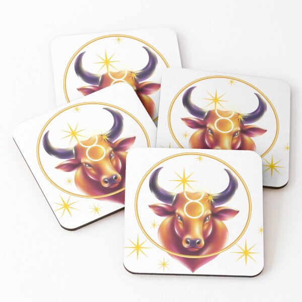 Item preview, Golden Taurus Zodiac Sign Minimalist Art designed and sold by DidiDesignShop.