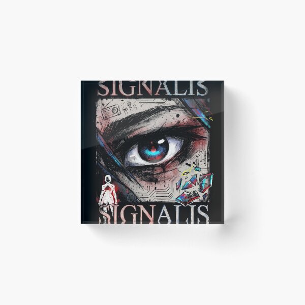 Item preview, Signalis PS1 Throwback Survival Horror Aesthetic Portrait designed and sold by Senpaiwaves.