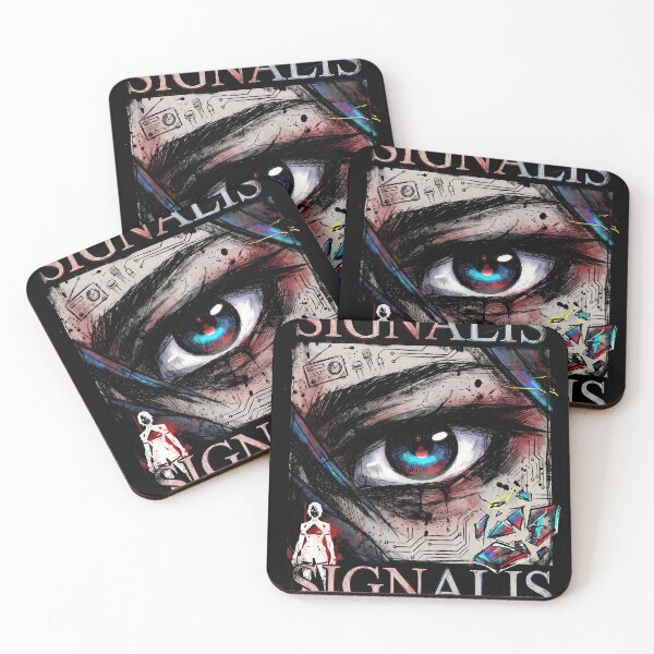 Item preview, Signalis PS1 Throwback Survival Horror Aesthetic Portrait designed and sold by Senpaiwaves.