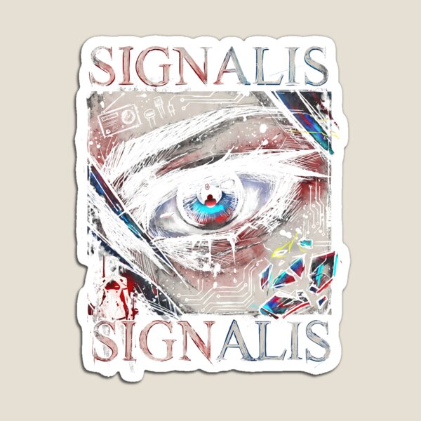 Item preview, Signalis PS1 Throwback Survival Horror Aesthetic Portrait designed and sold by Senpaiwaves.