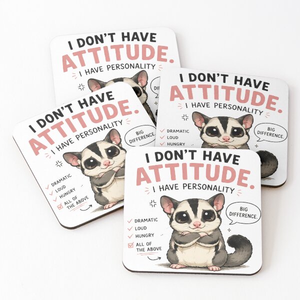 Item preview, i don't have attitude, i have personality designed and sold by bandarartisan.