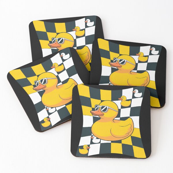 Item preview, Cool Rubber Duck Checkerboard Vibes designed and sold by Lopez-Design.