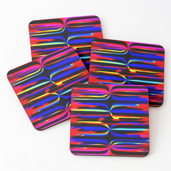 Item preview, Abstract Pattern "A multicolored zebra"  designed and sold by Gluecknika.