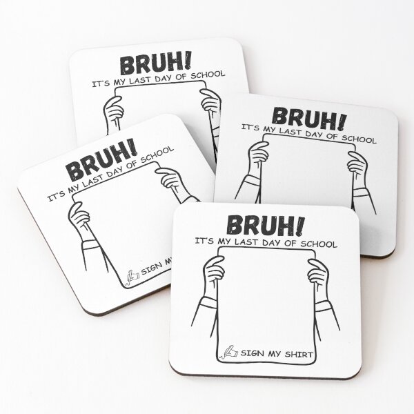 Item preview, Bruh It’s My Last Day of School Sign My Shirt Funny Graduation Student Tee designed and sold by Teetreasure2.