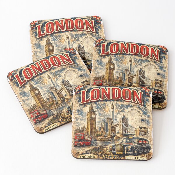 Item preview, London Retro Vintage graphic art Classic England UK Graphic Tee Unisex designed and sold by extremeshirt.