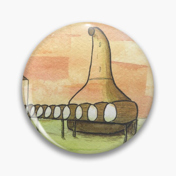 Item preview, Bruichladdich Distillery Art Print | Copper Echoes of Islay II designed and sold by WhiskyArt.