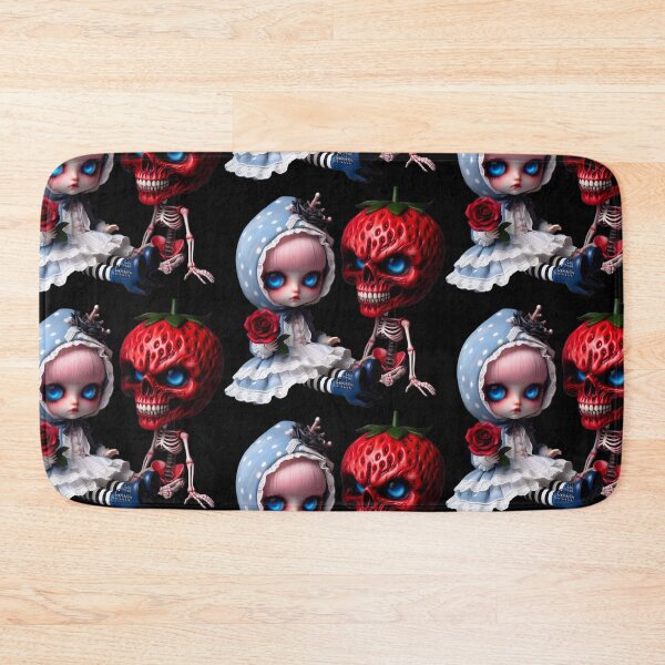 Item preview, Gothic Lolita and Crimson Strawberry Skeleton designed and sold by LujziWorld.