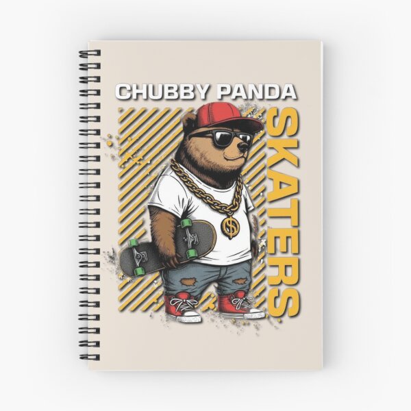 Item preview, Chubby Panda Skaters designed and sold by Aise06.