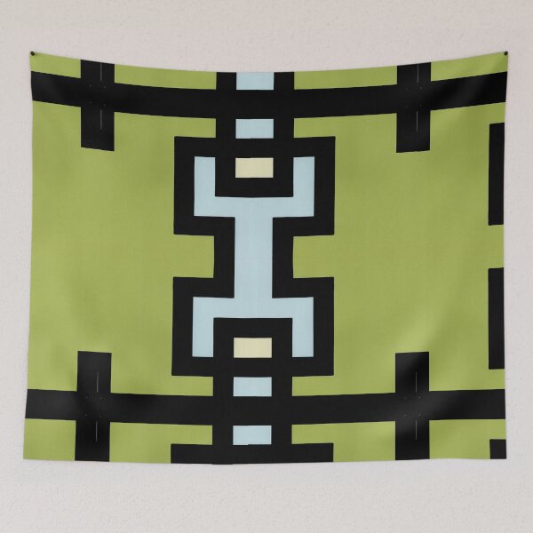 Item preview, Minimalist Bauhaus Totem Symbol Art designed and sold by gokhanuzen.