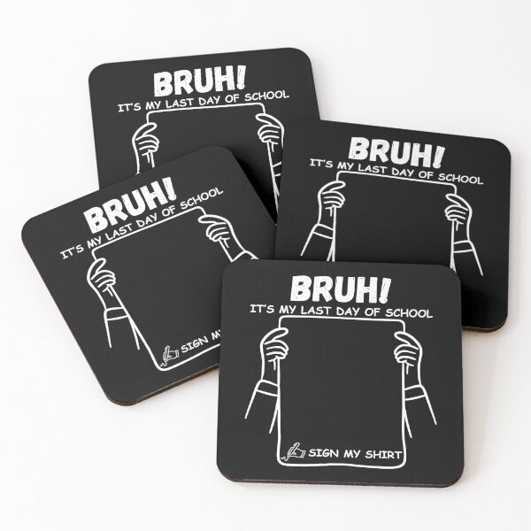 Item preview, Bruh It’s My Last Day of School Sign My Shirt Funny Graduation Student Tee designed and sold by Teetreasure2.
