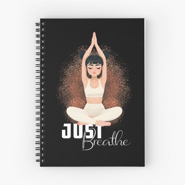 Item preview, Just Breathe Yoga Meditation Design designed and sold by teeperfect.