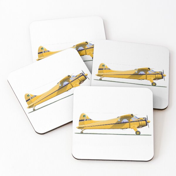 Item preview, DHC DHC-2 BEAVER 1626 AP-AVH PAKISTAN 1969 designed and sold by Grubby Fingers Aircraft Illustration.