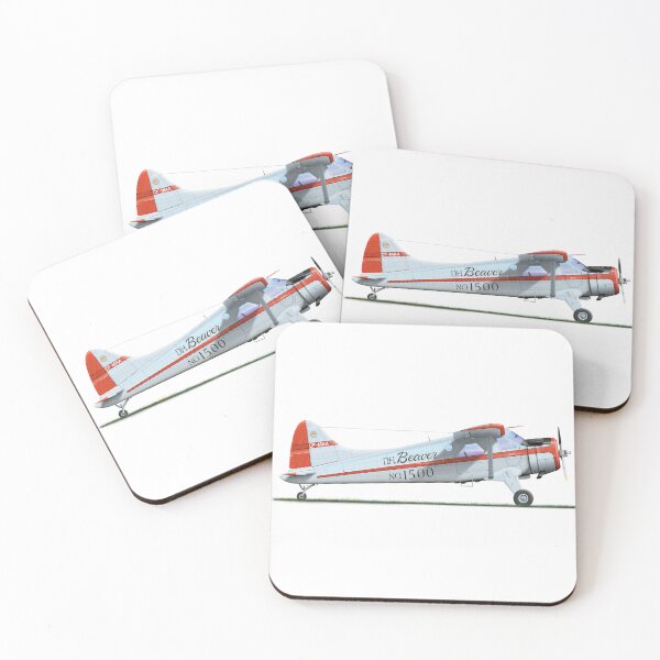 Item preview, DHC DHC-2 BEAVER 1500 CF-MAA 1962 designed and sold by Grubby Fingers Aircraft Illustration.