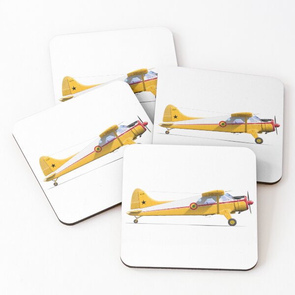Item preview, DHC DHC-2 BEAVER 1487 G211 GHANA 1965 designed and sold by Grubby Fingers Aircraft Illustration.