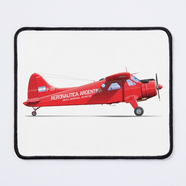 Item preview, DHC DHC-2 BEAVER 1480 P-03 ARGENTINE AF 1961 designed and sold by Grubby Fingers Aircraft Illustration.