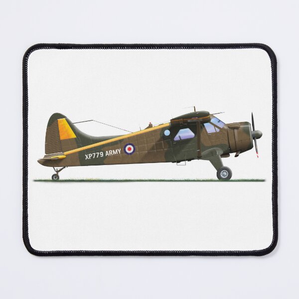 Item preview, DHC DHC-2 BEAVER 1450 XP779 BRITISH ARMY 1971 designed and sold by Grubby Fingers Aircraft Illustration.