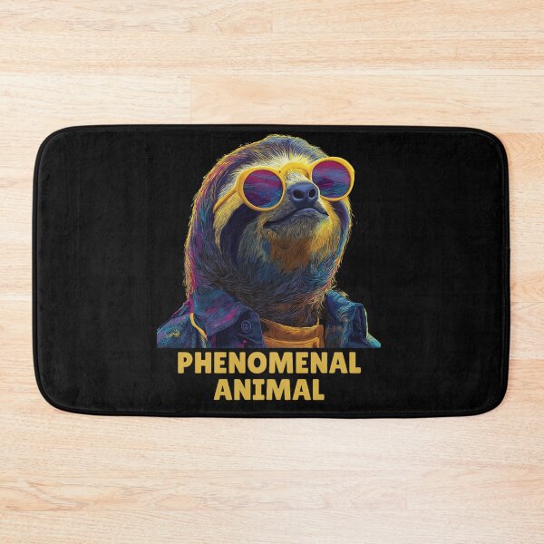 Item preview, Pop Art Colorful Sunglasses Sloth Phenomenal Animal Cyberpunk Vaporwave Streetwear designed and sold by NgumohaLanke.