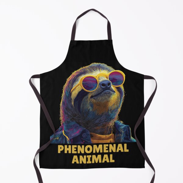 Item preview, Pop Art Colorful Sunglasses Sloth Phenomenal Animal Cyberpunk Vaporwave Streetwear designed and sold by NgumohaLanke.