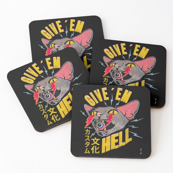 Item preview, Give 'em Hell designed and sold by SlayPOPShop.