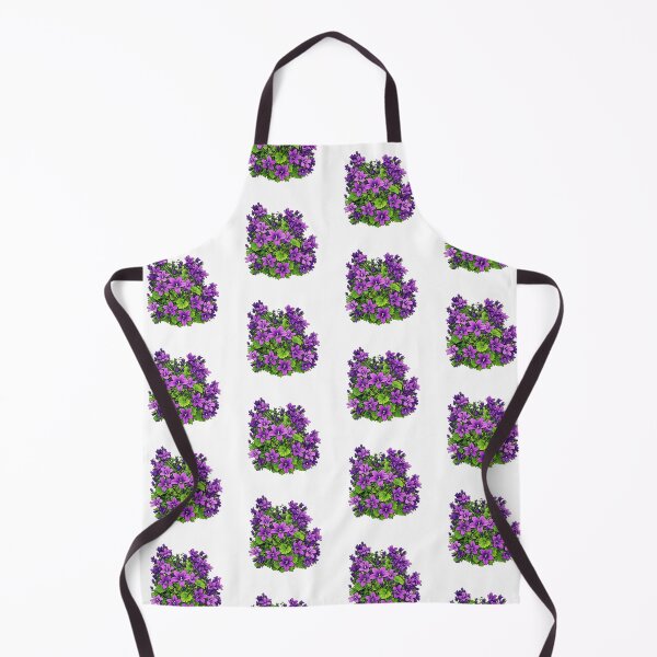 Item preview, Purple Campanula Blooms – Botanical Illustration Art designed and sold by Fantasy and more.