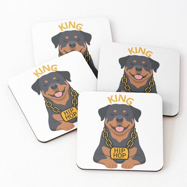 Item preview, King Rottweiler Hip Hop Style Dog designed and sold by DidiDesignShop.