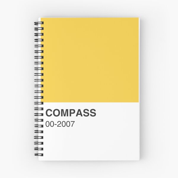 Item preview, Compass Golden Movie Book Gold Colour Swatch - Full Width designed and sold by The Colourful Game.