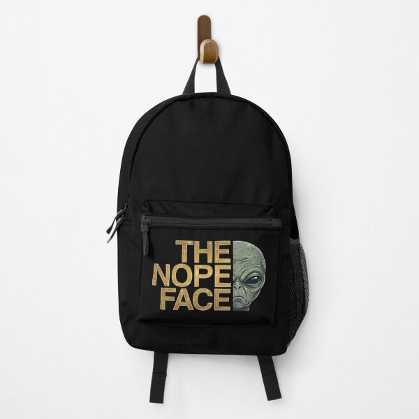 Item preview, The Nope Face Grumpy Alien Sci Fi Humor designed and sold by dudelinart.