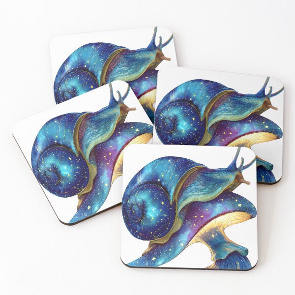Item preview, Cosmic Mushroom Snail designed and sold by pumsquare.