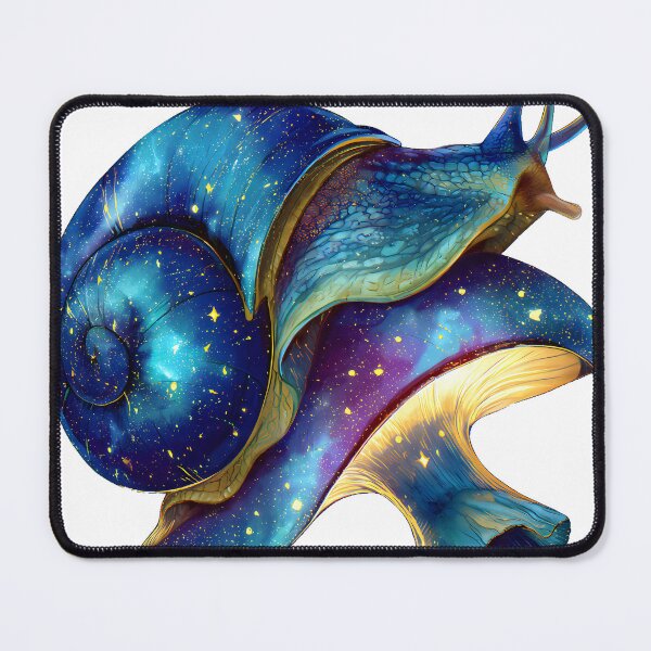 Item preview, Cosmic Mushroom Snail designed and sold by pumsquare.